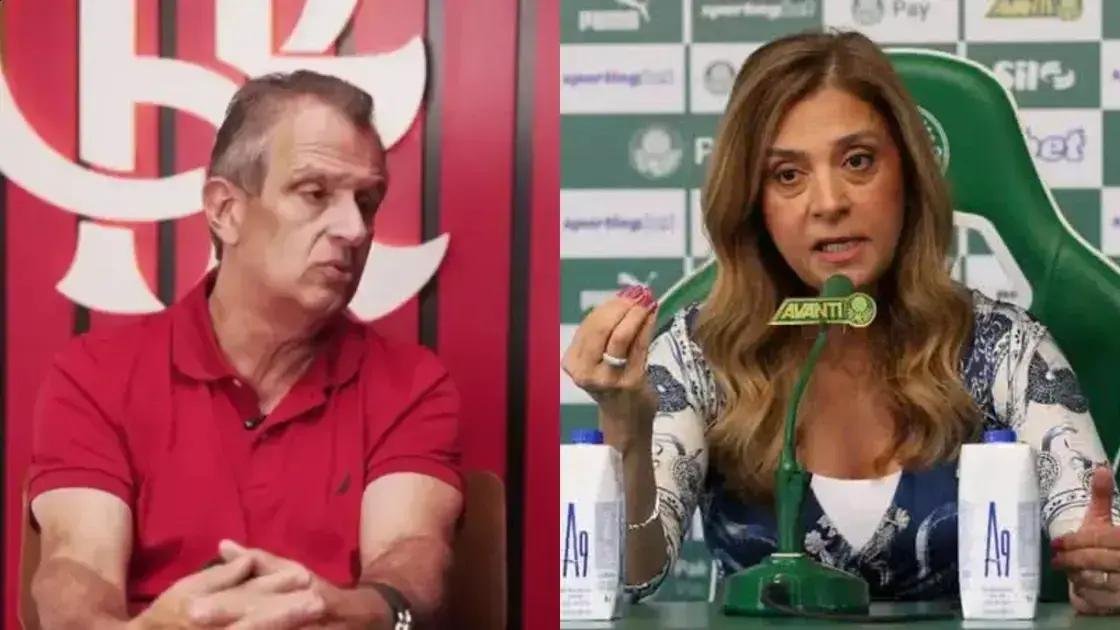 Leila Pereira critica presidente do Flamengo após ofensas a jornalista
