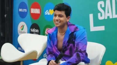 Léo Foguete celebra a alegria dos shows na Bahia durante o Festival Virada