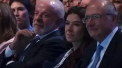 Lula e Moraes falam sobre sanções e crise no lançamento do SBT News