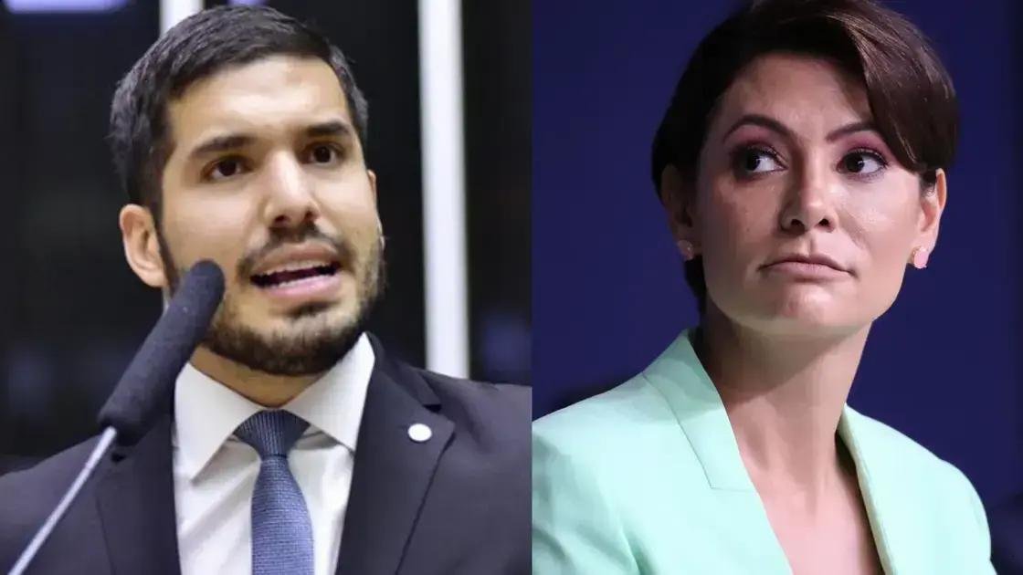 Michelle critica aliança entre PL e Ciro e gera polêmica com André Fernandes