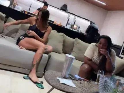 Momento engraçado: Tainá Castro e a chamada de vídeo inusitada com Militão