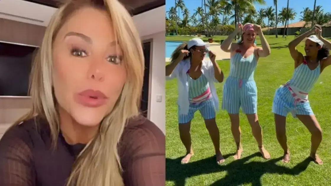 Poliana Rocha é elogiada por reação a vídeo das babás dos netos