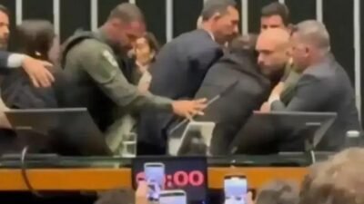 Protestos de Glauber Braga na Câmara terminam em polêmica e força policial