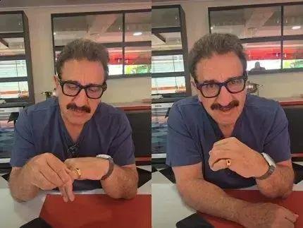 Ratinho faz homenagem emocionante ao anel presenteado por Silvio Santos