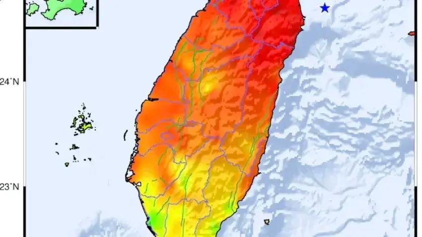 Terremoto de magnitude 6,6 atinge costa de Taiwan e traz preocupação