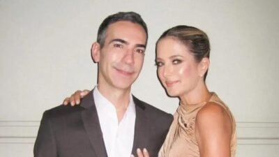 Ticiane Pinheiro homenageia César Tralli em seu 55° aniversário