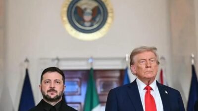 Trump e Zelensky se reúnem para discutir cessar-fogo na Ucrânia