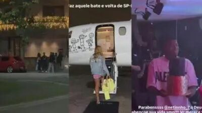 Virginia Fonseca celebra aniversário de Netinho em festa luxuosa no Rio