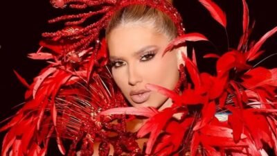 Virginia ignora críticas e celebra estreia como Rainha de Bateria da Grande Rio