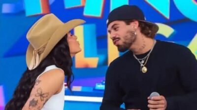 Ana Castela se pronuncia sobre beijo de Zé Felipe: Será que voltaram?