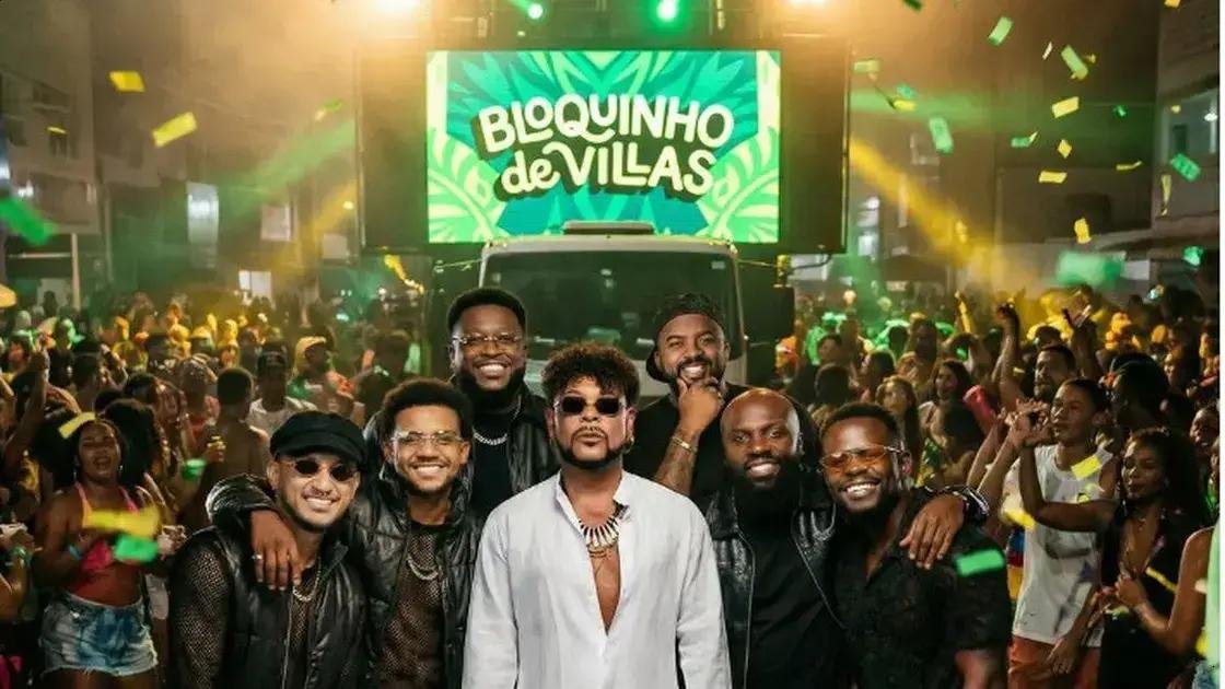 Bloquinho de Villas 2026 marca o início do Carnaval na RMS com grandes artistas