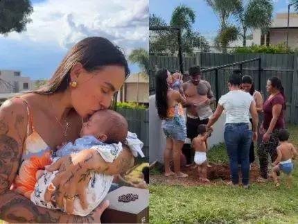 Clara Maia homenageia filho com ato simbólico e emocionante