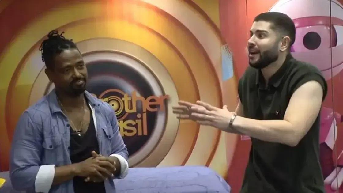 Conflito na Casa de Vidro: Leandro e Marcelo protagonizam briga acalorada