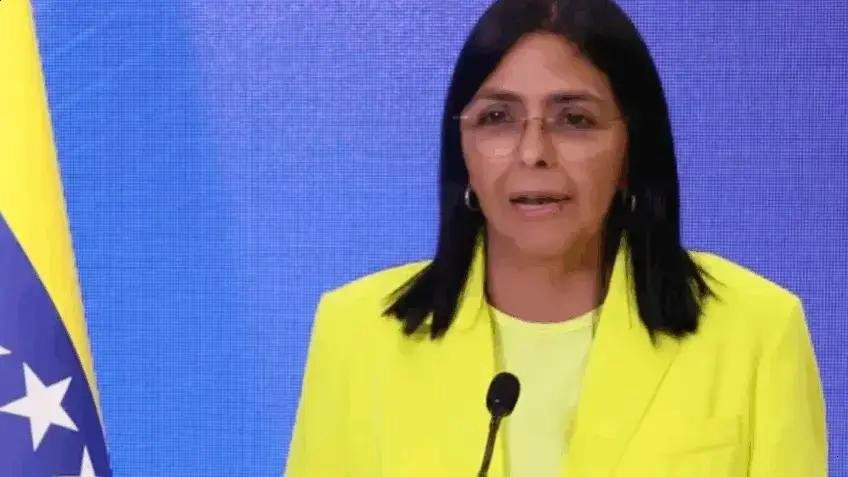 Delcy Rodríguez e as sanções que marcam sua trajetória desde 2018