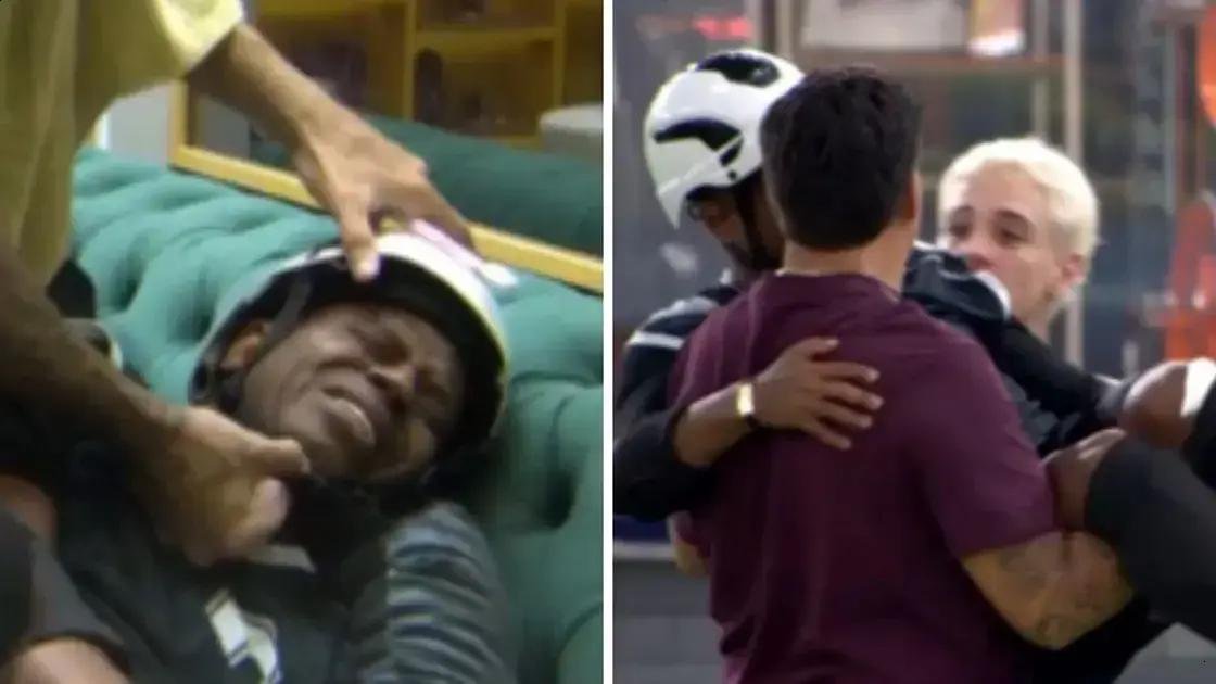 Edilson Capetinha desiste da Prova do Líder após ter dores