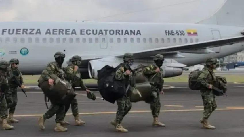 Equador intensifica operações militares para combater narcotráfico