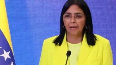 EUA decidem apoiar Delcy Rodríguez após prisão de Nicolás Maduro