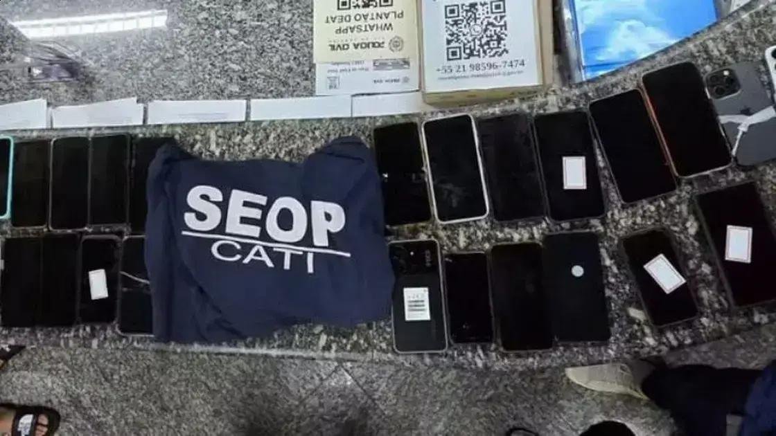 Grávida Detida com 29 Celulares em Arrastão na Praia de Copacabana