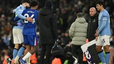 Gvardiol, do Manchester City, fratura tíbia e passará por cirurgia