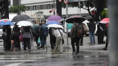 Inmet emite alerta amarelo para chuvas intensas em várias regiões do Brasil