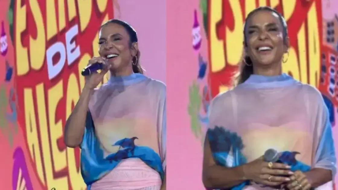 Ivete Sangalo faz surpresa e canta com Daniela Mercury no Pôr do Som