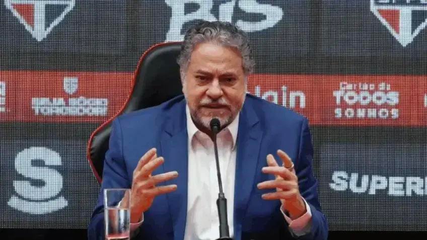 Julio Casares renuncia à presidência do São Paulo em meio a polêmicas