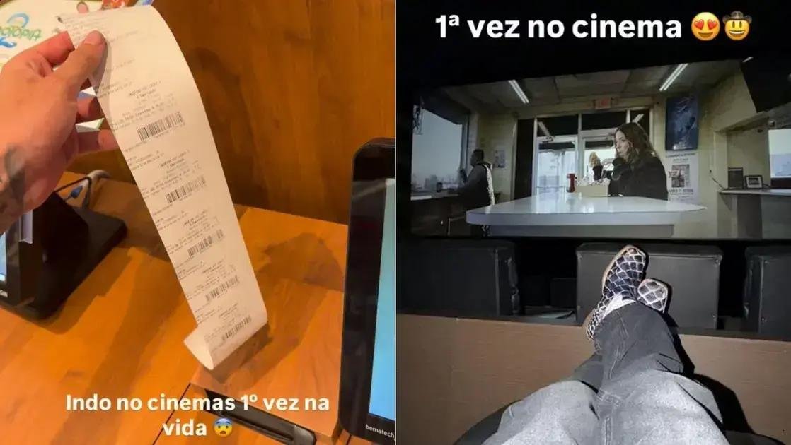 Luan Pereira vive sua primeira experiência no cinema e compartilha diversão