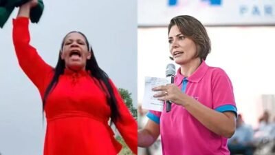 Michelle Bolsonaro critica oração da esquerda durante evento em Brasília