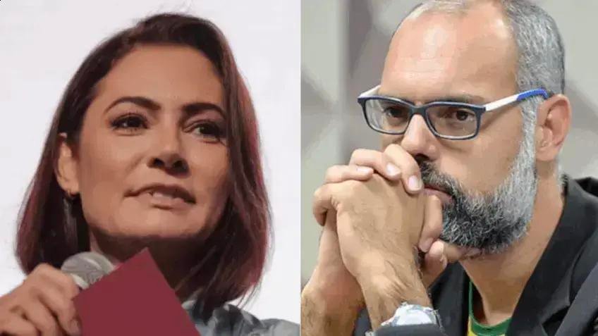 Michelle Bolsonaro responde a críticas de Allan dos Santos em carta pública