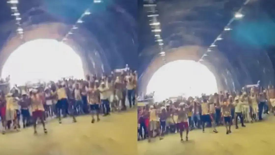 Multidão de torcedores do Vitória faz festa antes do Ba-Vi 2026