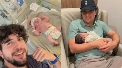 Nattan celebra o nascimento do filho de Natanzinho Lima com bom humor