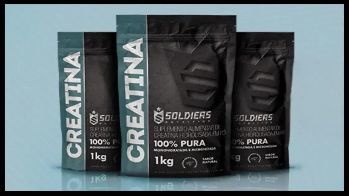 Oferta Relâmpago: 75% de Desconto na Creatina da Soldiers Nutrition