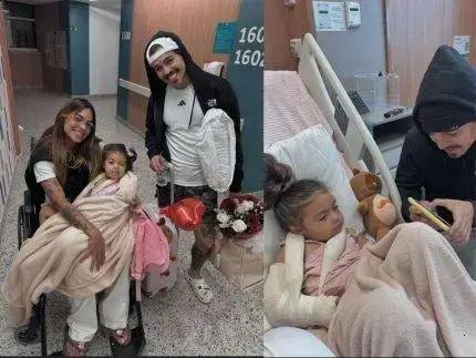 Pietra, filha de Biel e Tays Reis, passa por cirurgia após queda