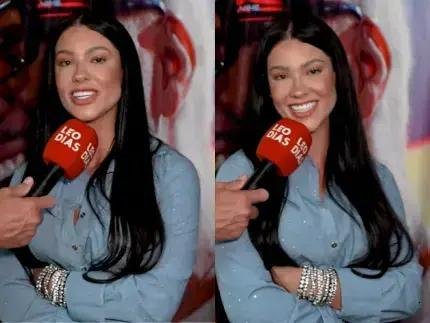 Rayane Figliuzzi comenta reencontro de Belo e ex-mulher em novela