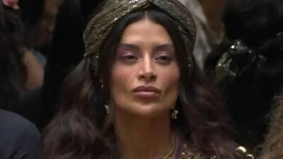 Reação de Aline Campos ao ser eliminada do BBB 26