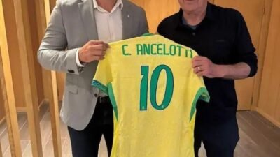Renovação de contrato de Carlo Ancelotti à frente da Seleção Brasileira