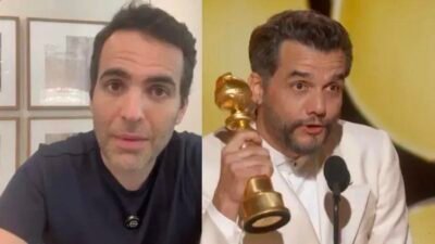 Samer Agi critica Wagner Moura por discurso após Globo de Ouro.