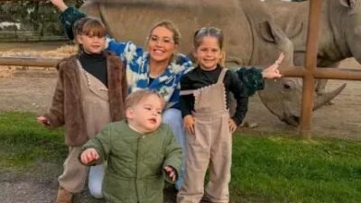 Virginia compartilha momentos incríveis em safari com os filhos em Madri
