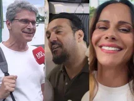Viviane Araújo e Belo juntos na novela "Três Graças" pela primeira vez