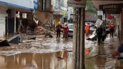 Alerta vermelho: Inmet mantém Minas, RJ e outros estados por chuvas intensas