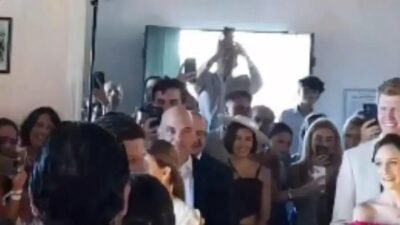 Alexandre de Moraes entre autoridades no casamento de João Campos