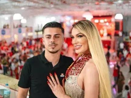 Andressa Urach oficializa casamento e faz harmonização íntima antes da lua de mel