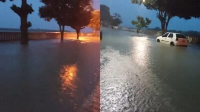 Barra registra maior volume de chuva do Brasil e enfrenta alagamentos