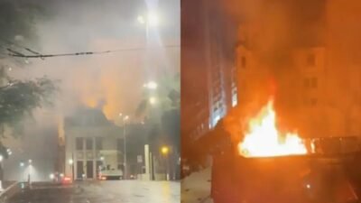 Incêndio atinge Faculdade de Direito da USP no Largo de São Francisco