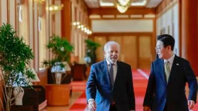 Lula pede apoio da Coreia do Sul à candidatura de Michelle Bachelet à ONU