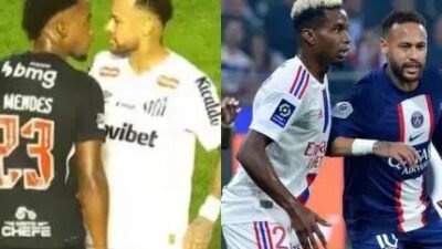 Neymar brilha, marca duas e protagoniza confusão com Thiago Mendes