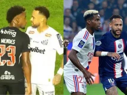Neymar brilha, marca duas e protagoniza confusão com Thiago Mendes