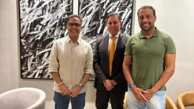 Presidente do TJ-BA visita BNews e participa do PodZé em Salvador