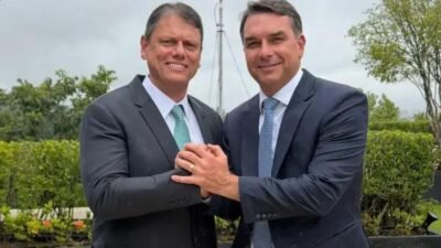 Tarcísio será coordenador da campanha de Flávio Bolsonaro em São Paulo