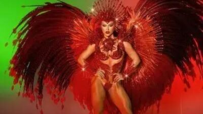 Virginia Fonseca controla enxaqueca durante estreia na Grande Rio